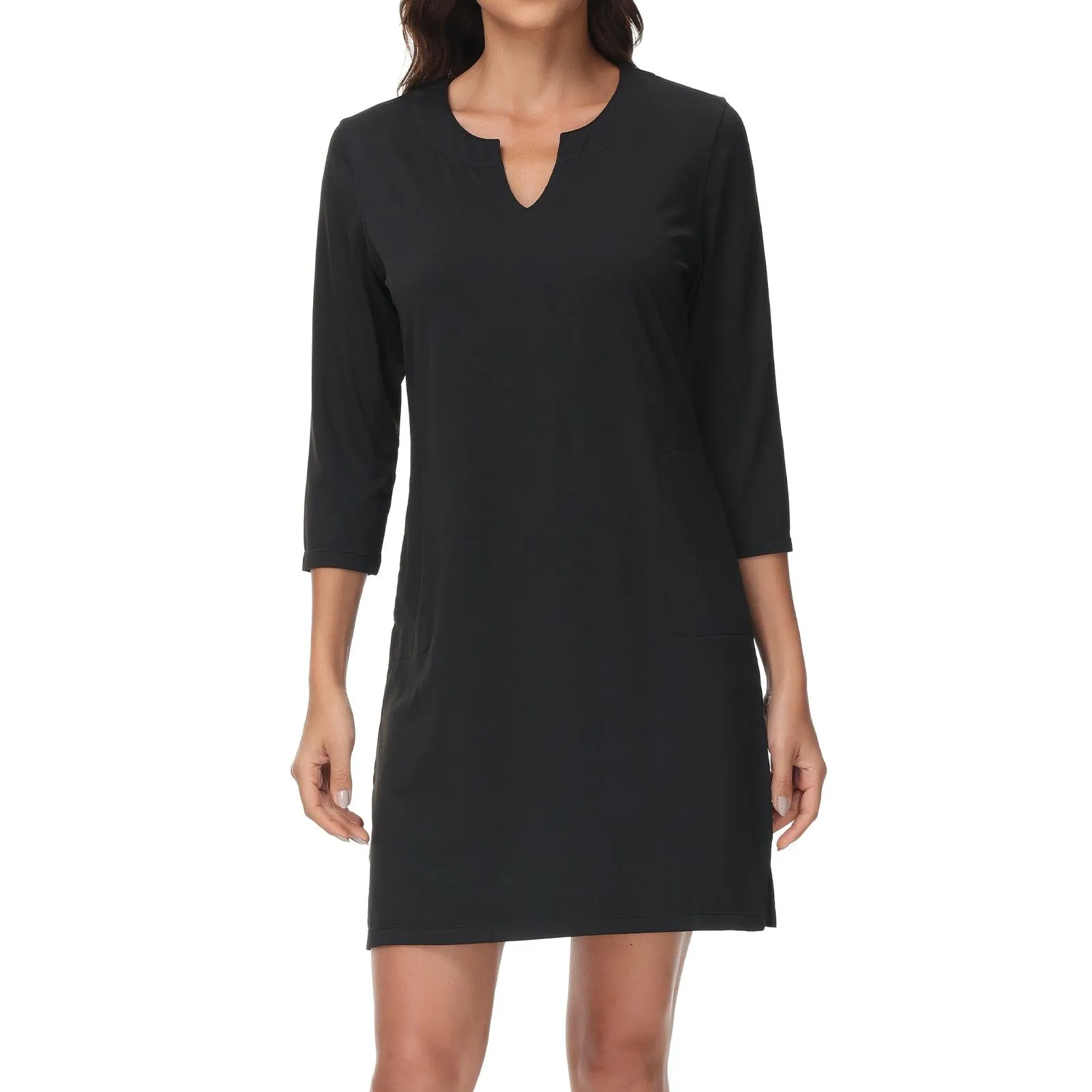Lightbare Women's UPF50  3/4 Sleeve Dress LB04W