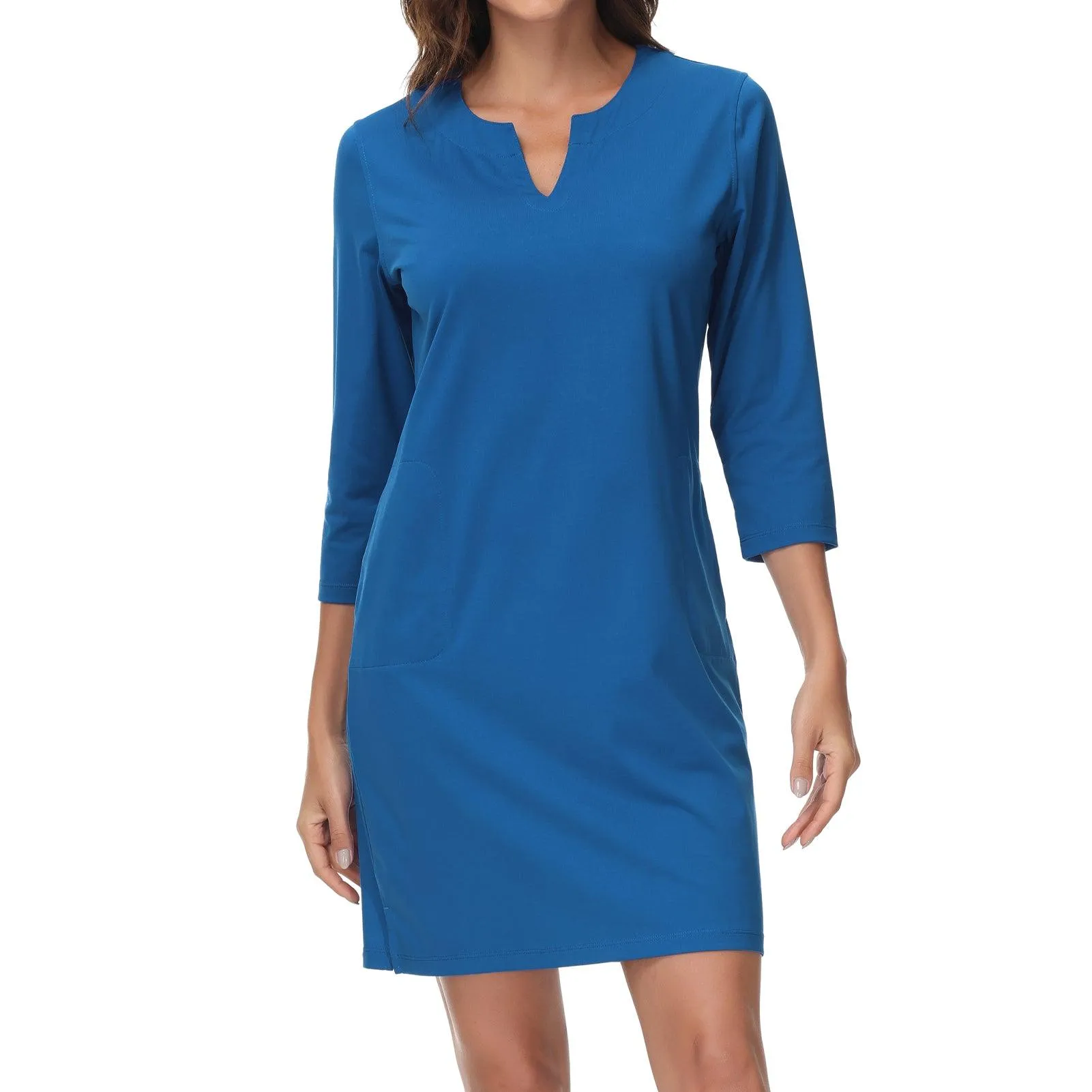 Lightbare Women's UPF50  3/4 Sleeve Dress LB04W