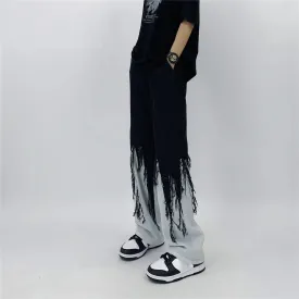 Men's Fashionable Hippie Darkwear Jeans