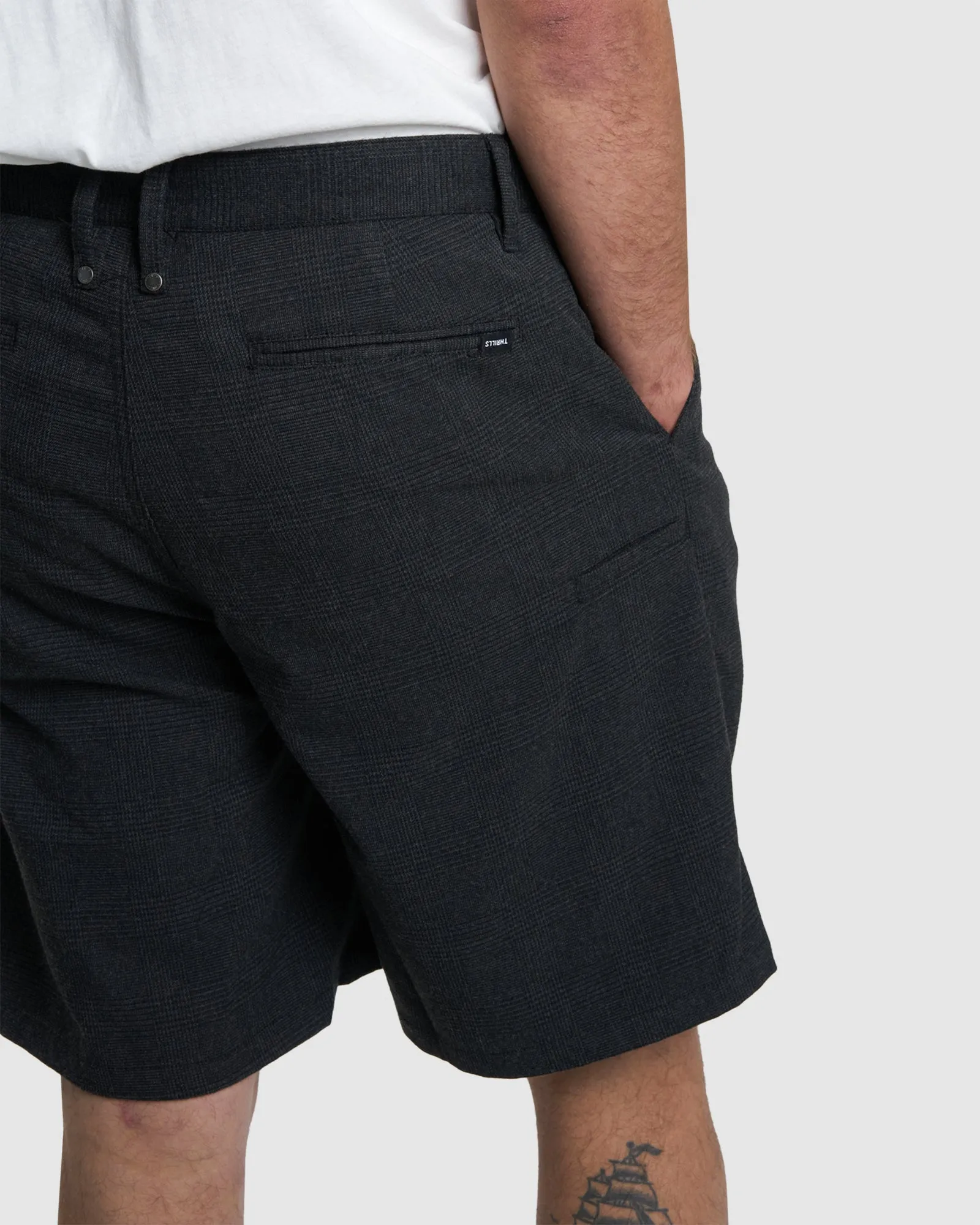 MENS JACOB PLAID SHORTS