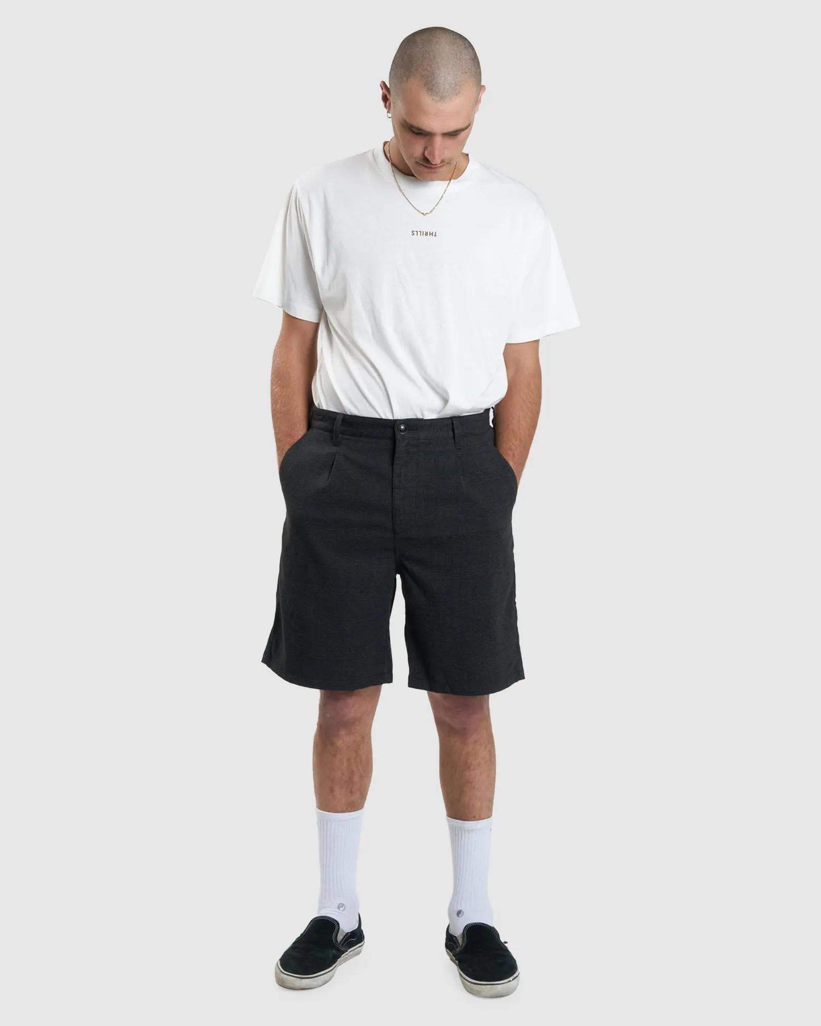 MENS JACOB PLAID SHORTS