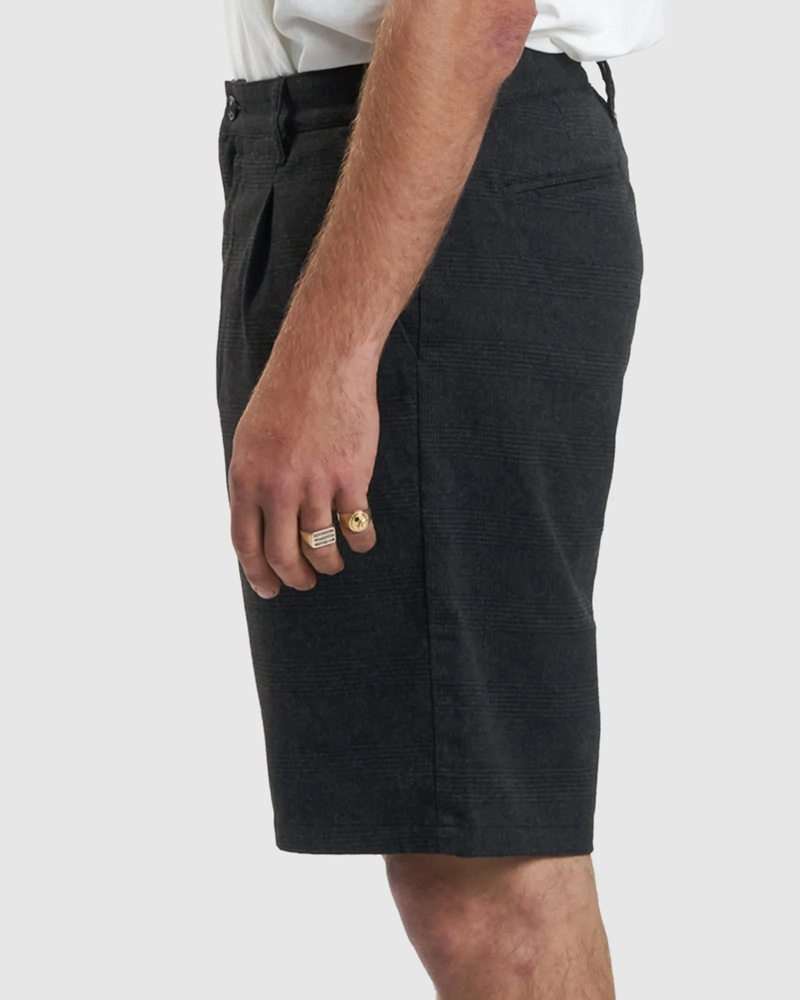 MENS JACOB PLAID SHORTS