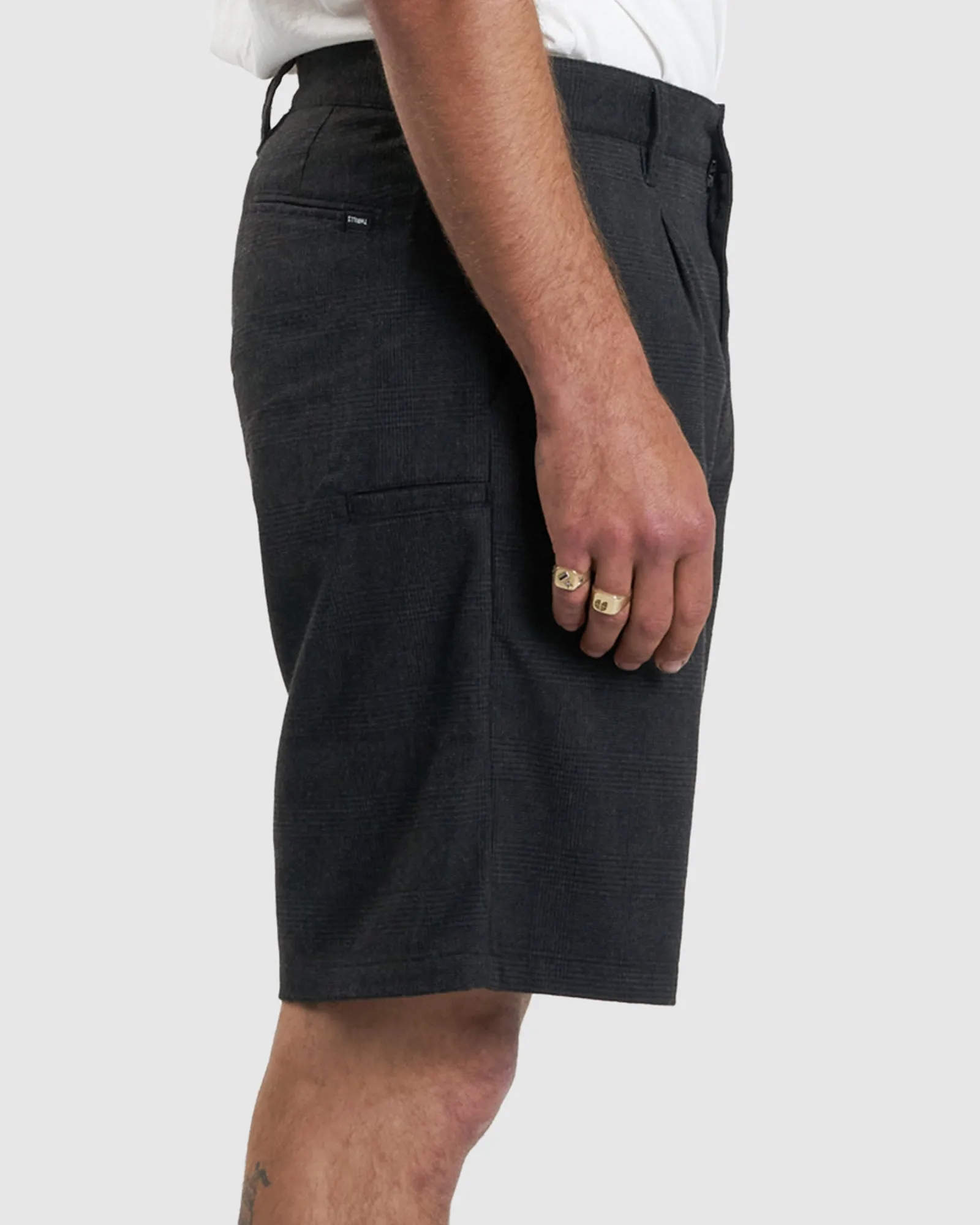 MENS JACOB PLAID SHORTS