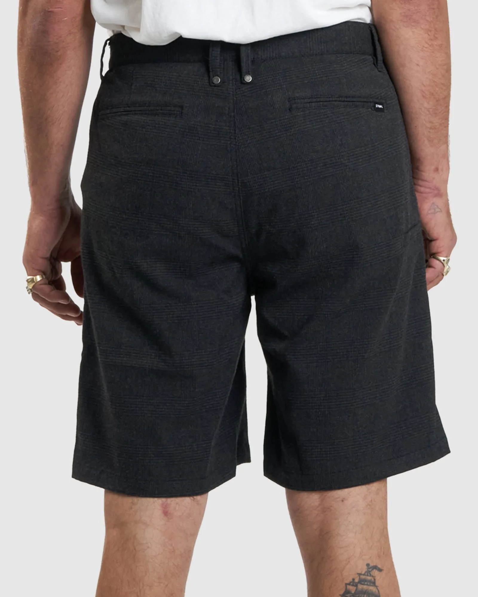 MENS JACOB PLAID SHORTS