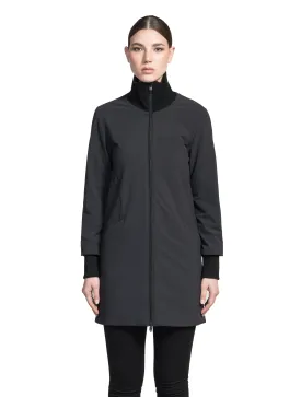 Mora Women's Mid Layer Rib Neck Jacket