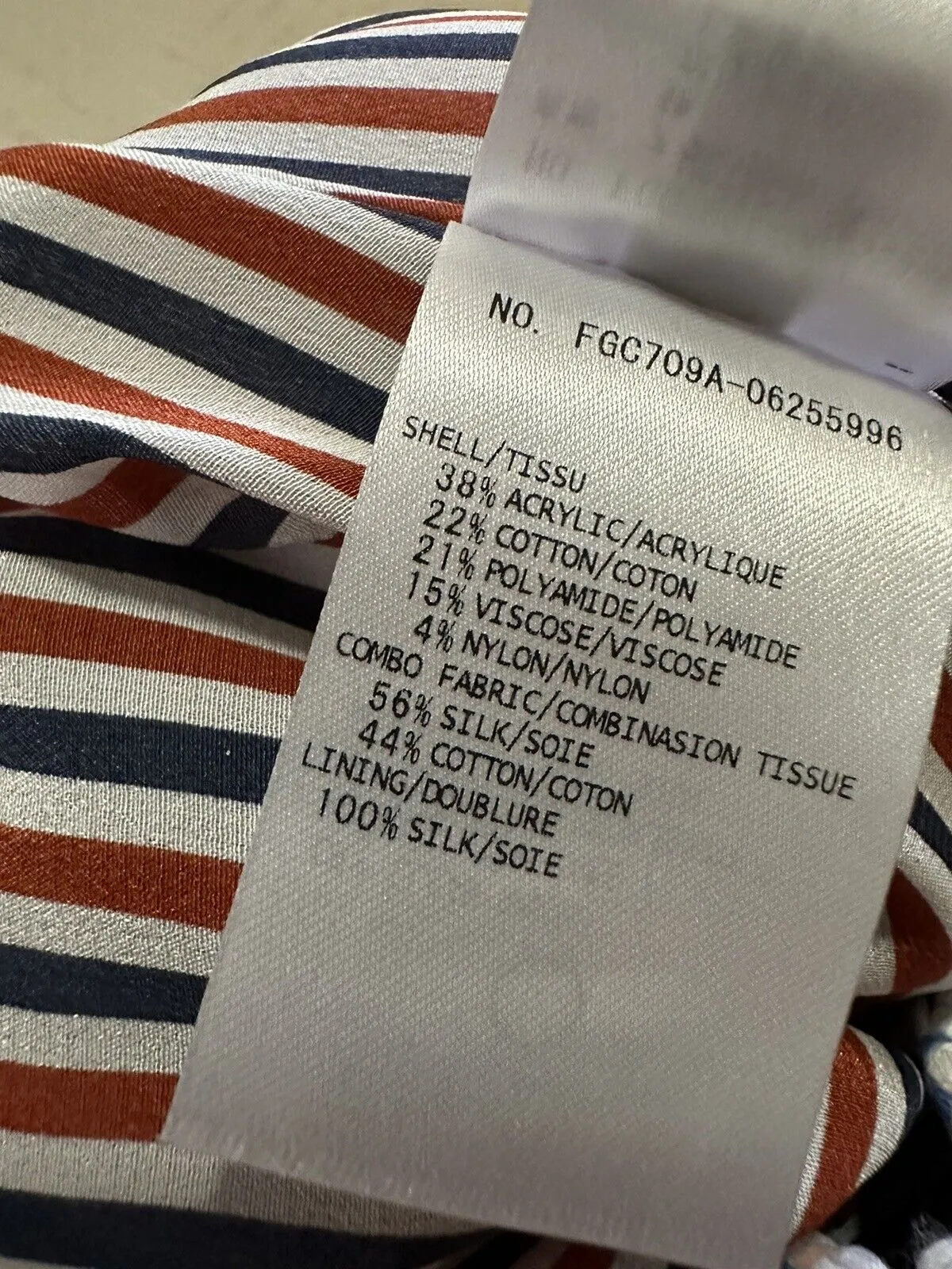 New $3200 Thom Brown Seasonal Pleated Tweed Midi Skirt White/Multi 40/6 Italy