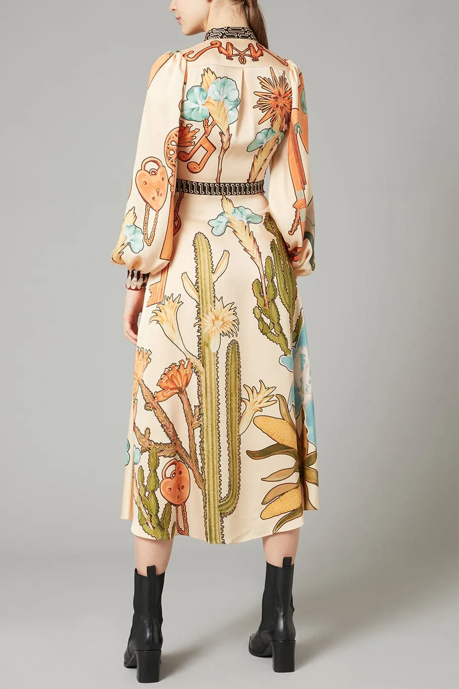Palomino Print Shirt Dress