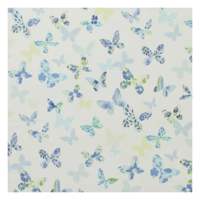 Prestigious Textiles Butterfly CORNFLOWER Fabric