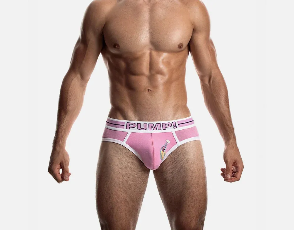 PUMP! Space Candy brief pink