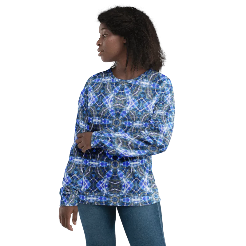 "Whirling Petals" Collection - Unisex Designer Sweatshirt
