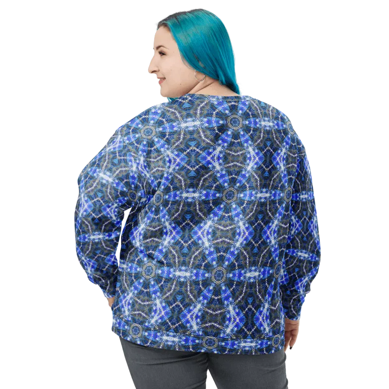"Whirling Petals" Collection - Unisex Designer Sweatshirt