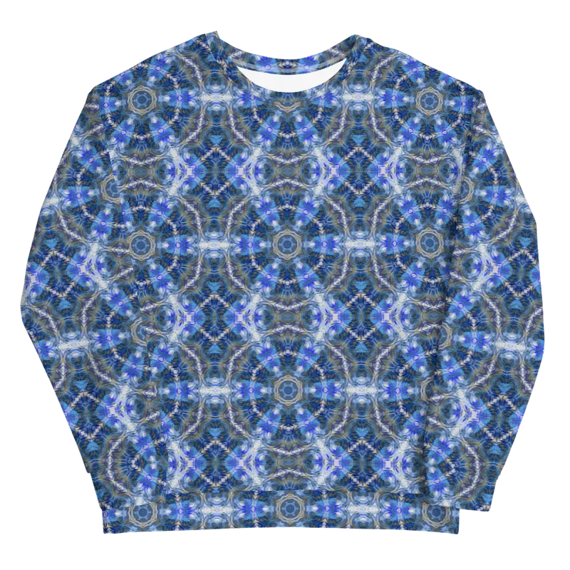 "Whirling Petals" Collection - Unisex Designer Sweatshirt