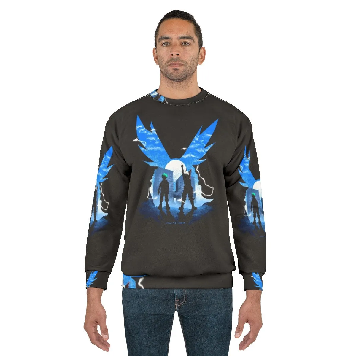 "You're Next" Superhero Anime Sweatshirt | Boku No Hero Academia