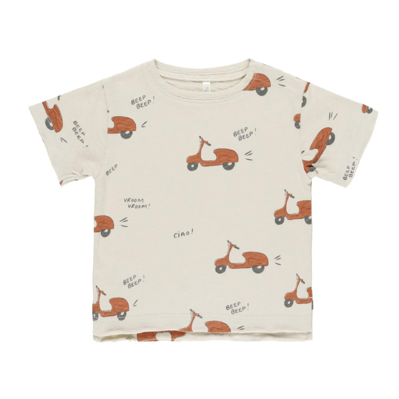 Raw Edge Tee - Moped by Rylee   Cru