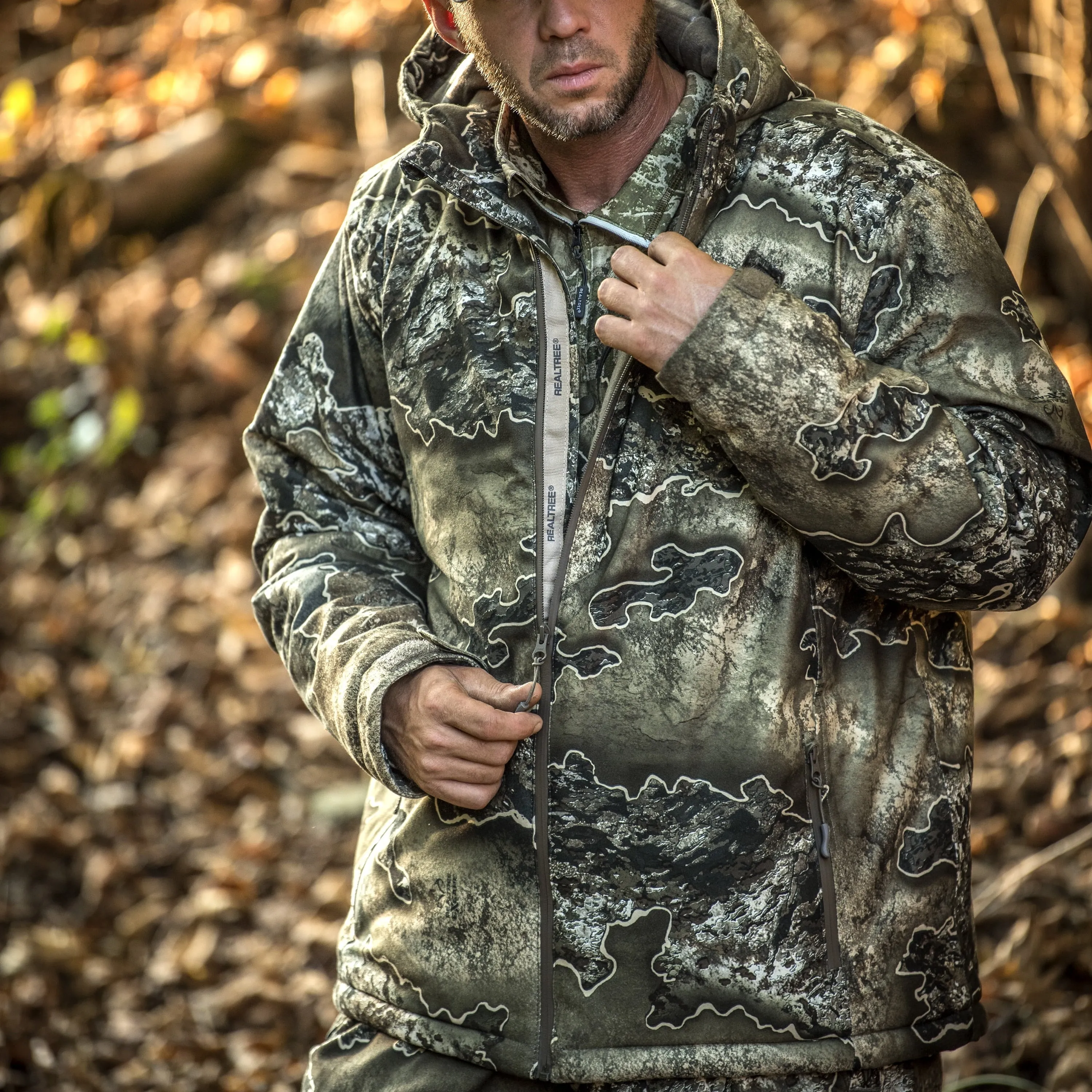 Realtree Excape Men's Insulated Hunting Parka, up to Size 3XL