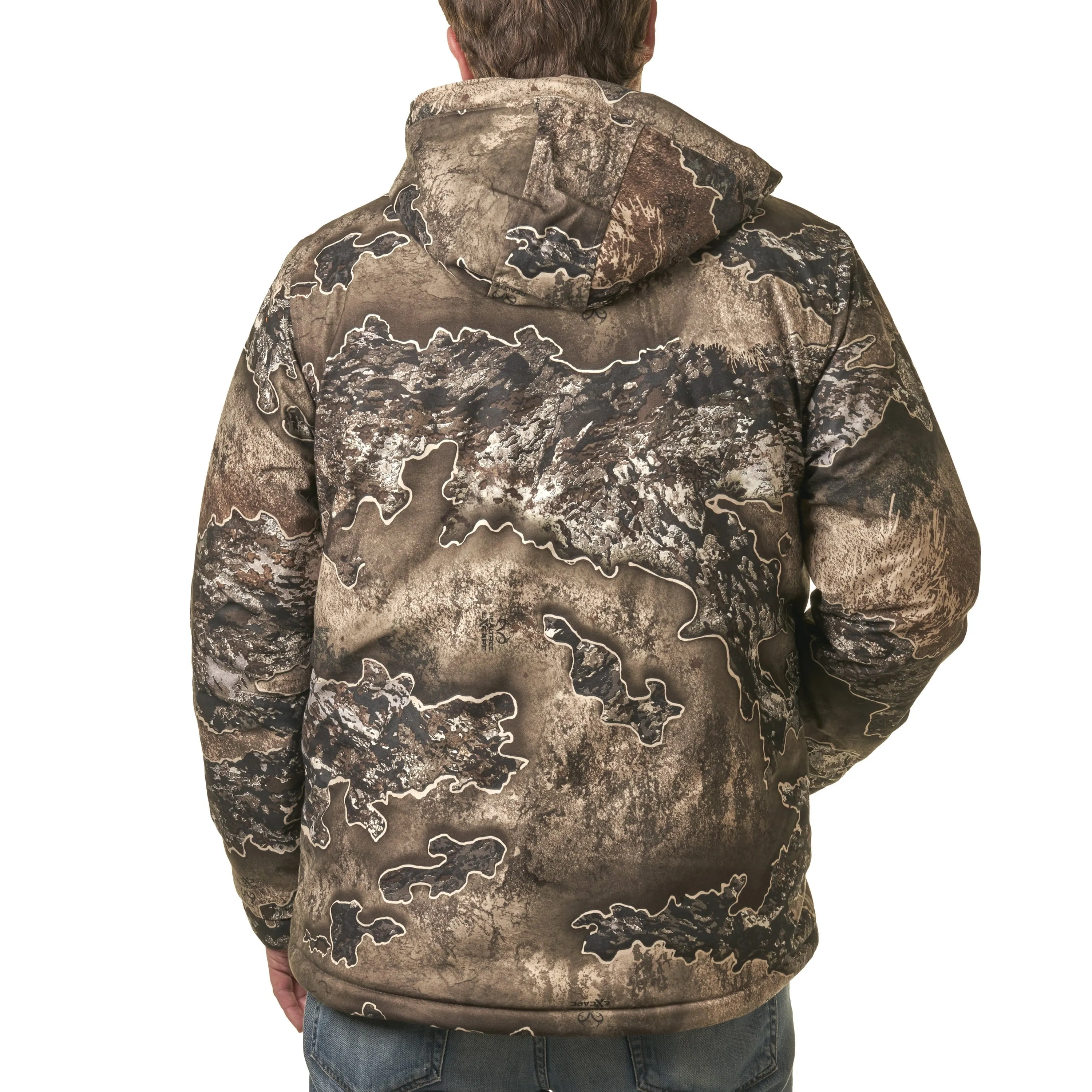 Realtree Excape Men's Insulated Hunting Parka, up to Size 3XL