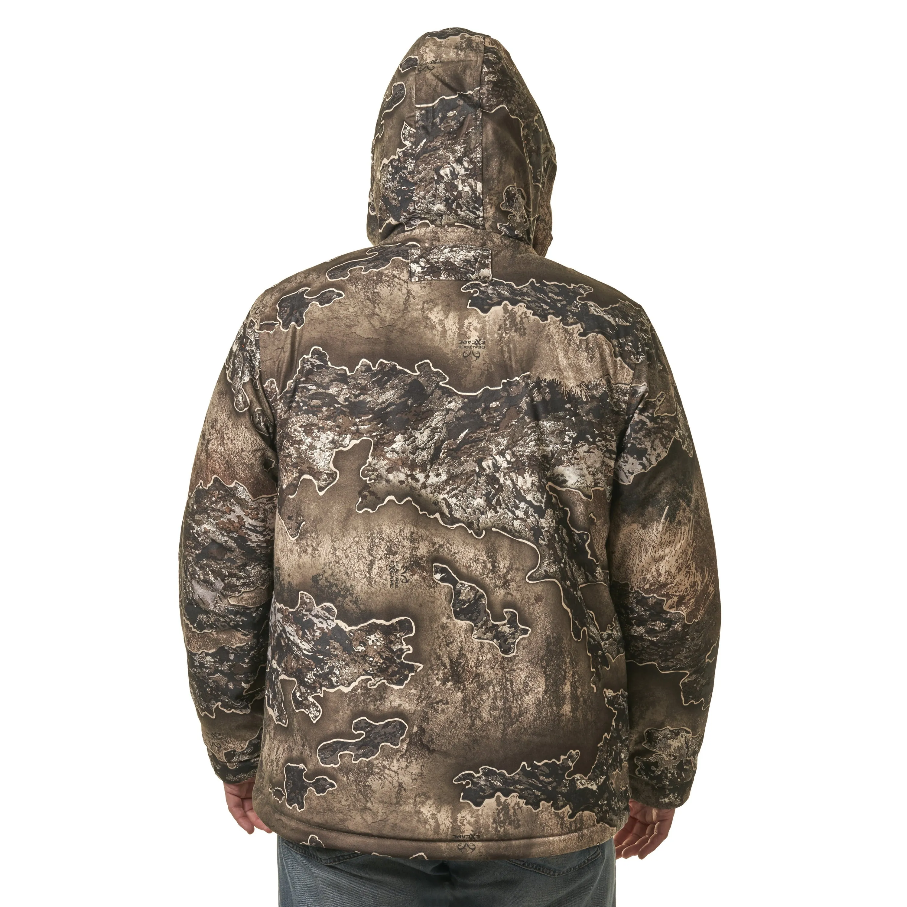 Realtree Excape Men's Insulated Hunting Parka, up to Size 3XL
