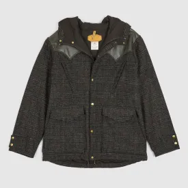 Rocky Mountain Featherbed Harris Tweed Short Parka Jacket wit Hood