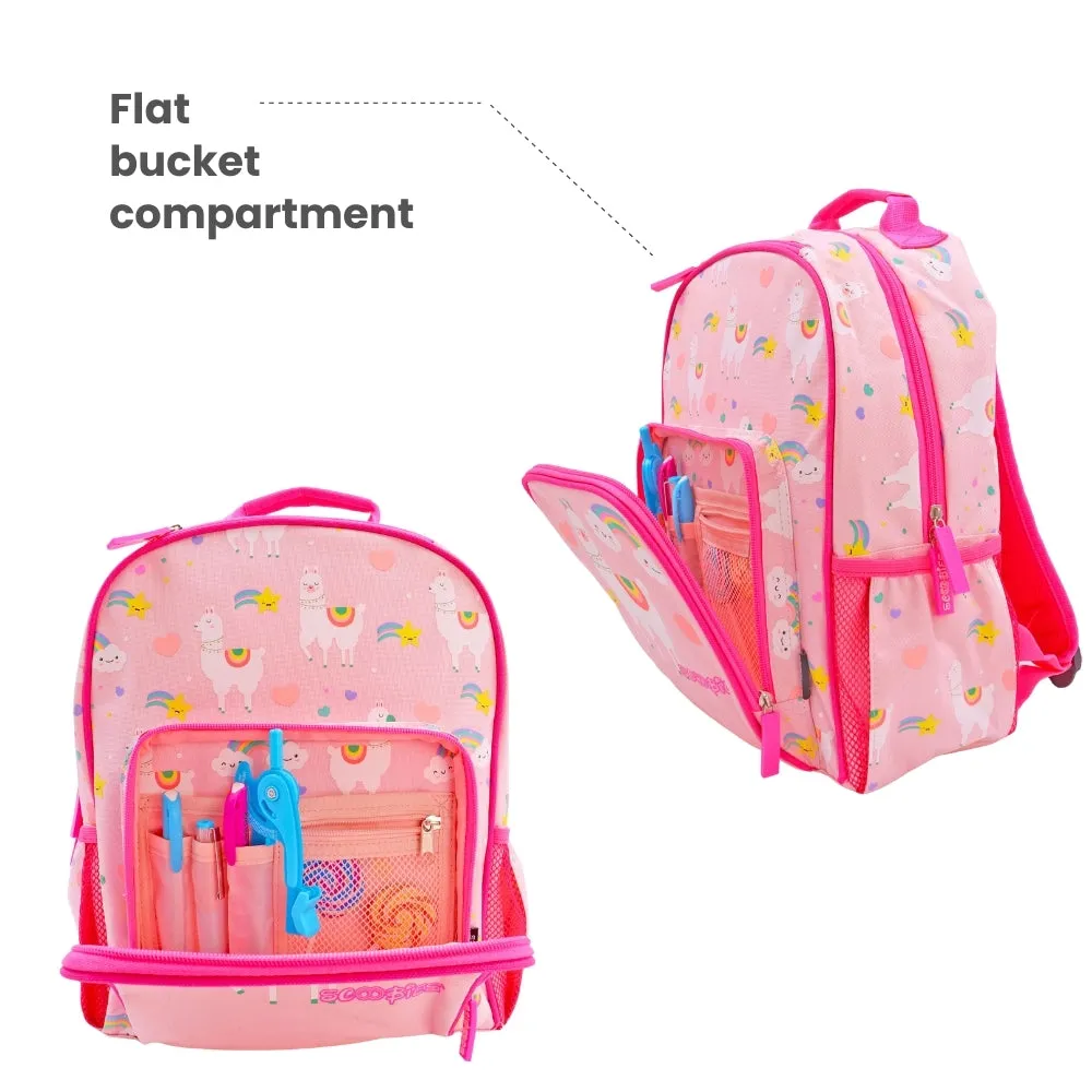 Scoobies Llama Glow-in-the-Dark Backpack 14" – Whimsical, Spacious & Durable
