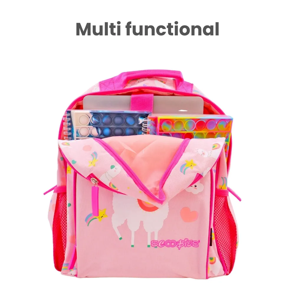 Scoobies Llama Glow-in-the-Dark Backpack 14" – Whimsical, Spacious & Durable