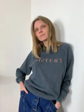 SISTERS embroidered sweatshirt S1