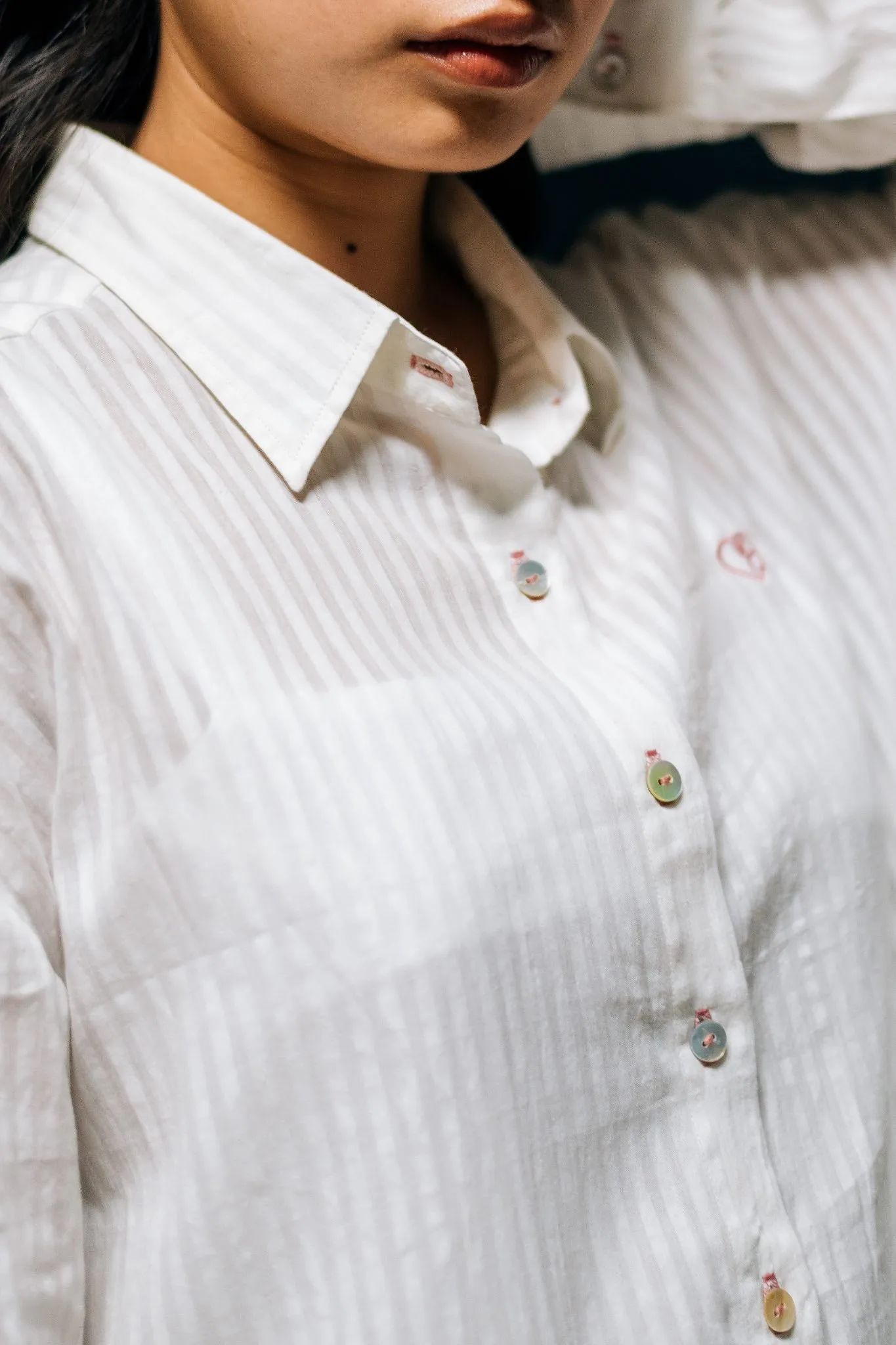 Sohini - White Muslin Shirt Dress