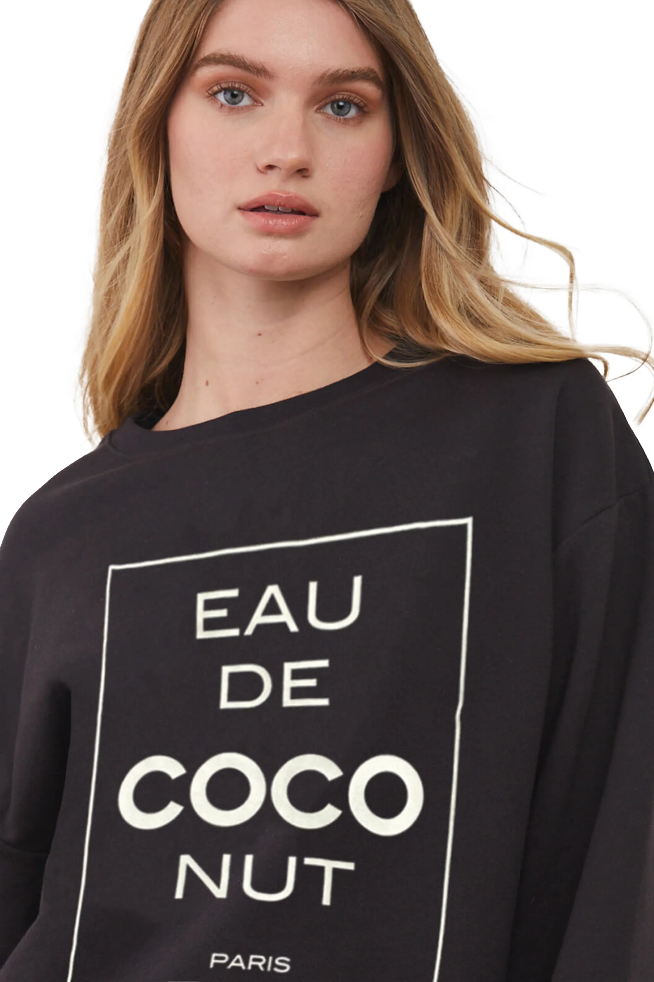 South Parade Alexa Oversized Sweatshirt: EAU DE COCO NUT