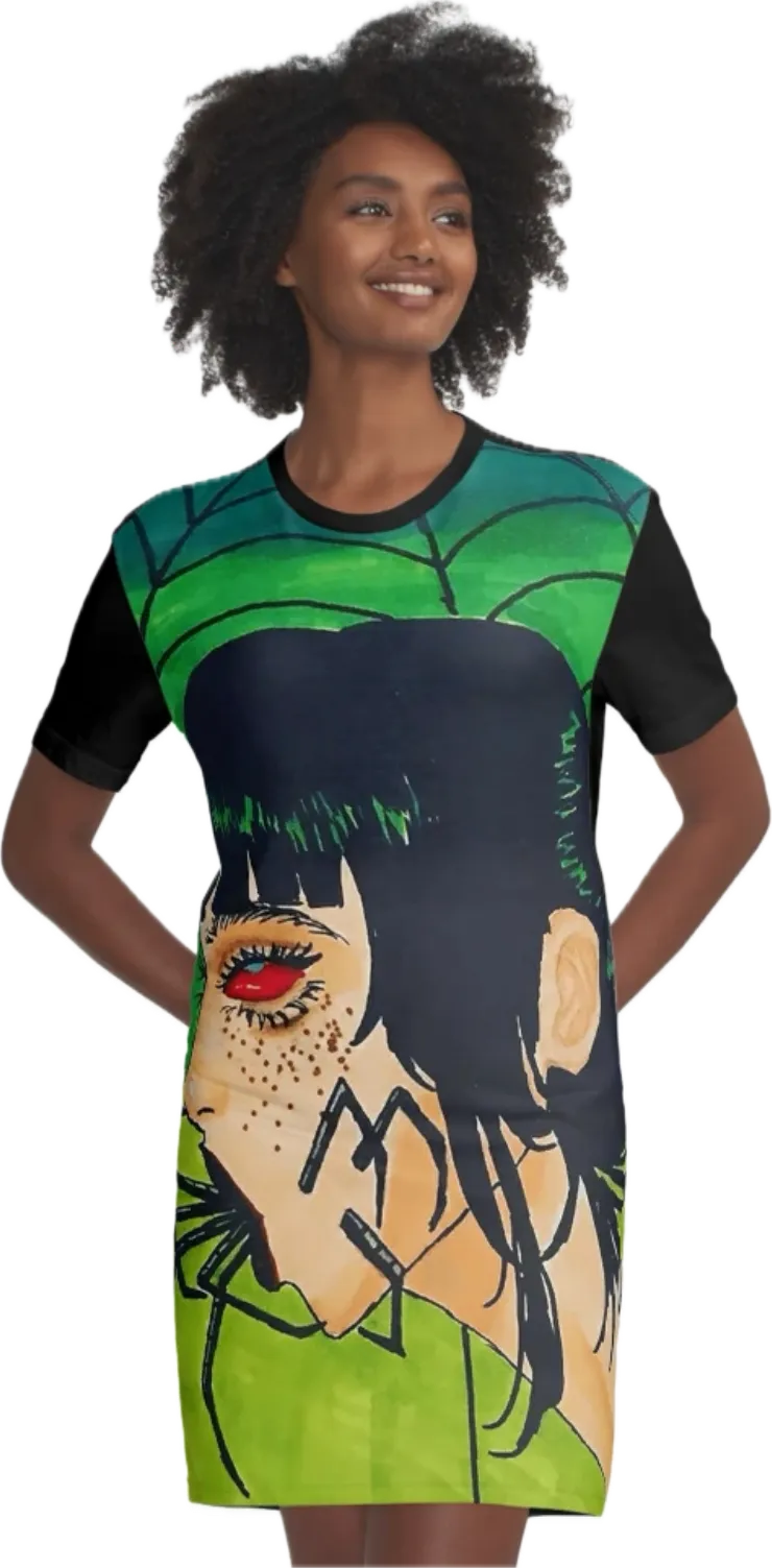 Spider T-Shirt Dress