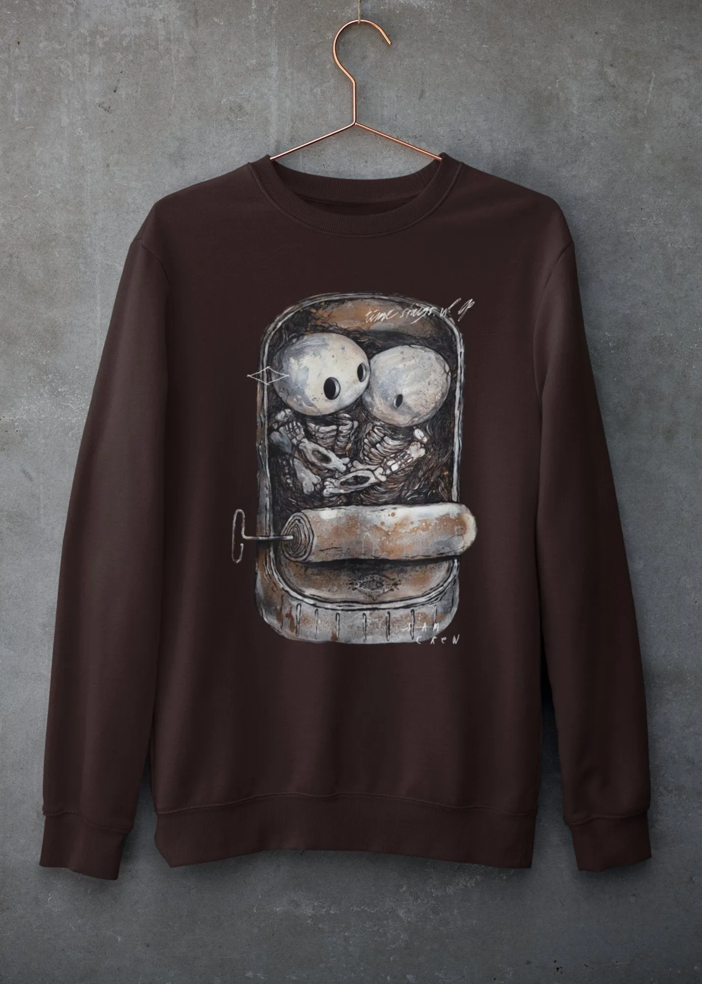 ST!NK - artist SAM.CREW, LOVE CAN - Unisex Casual Sweatshirt