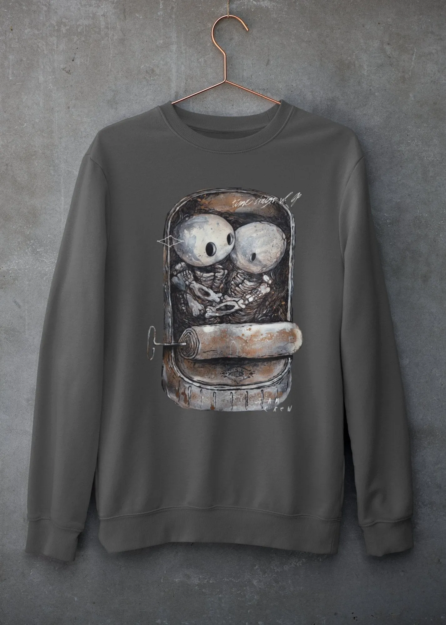 ST!NK - artist SAM.CREW, LOVE CAN - Unisex Casual Sweatshirt