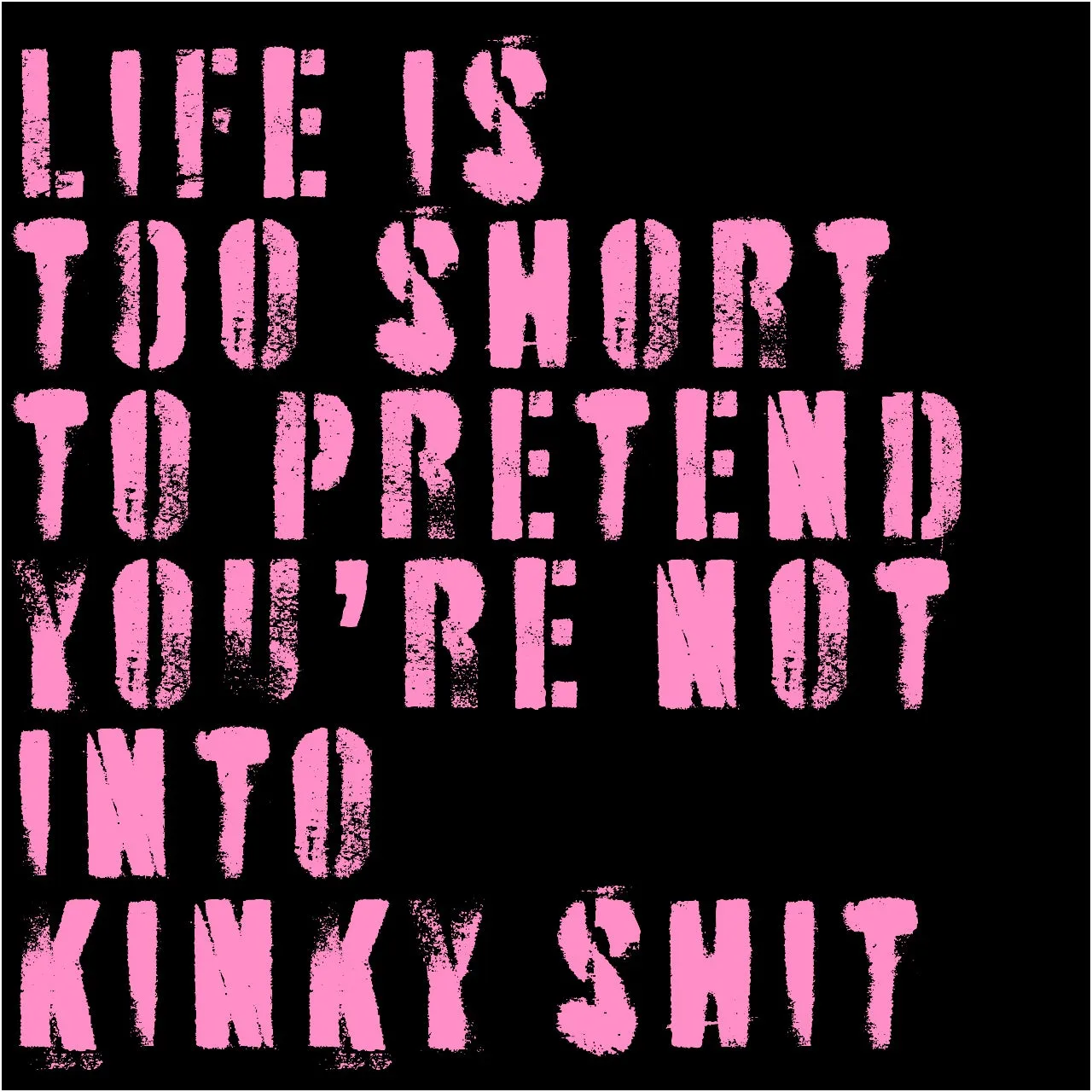 ST!NK - KinkyRebel - Men Back Print Shirt