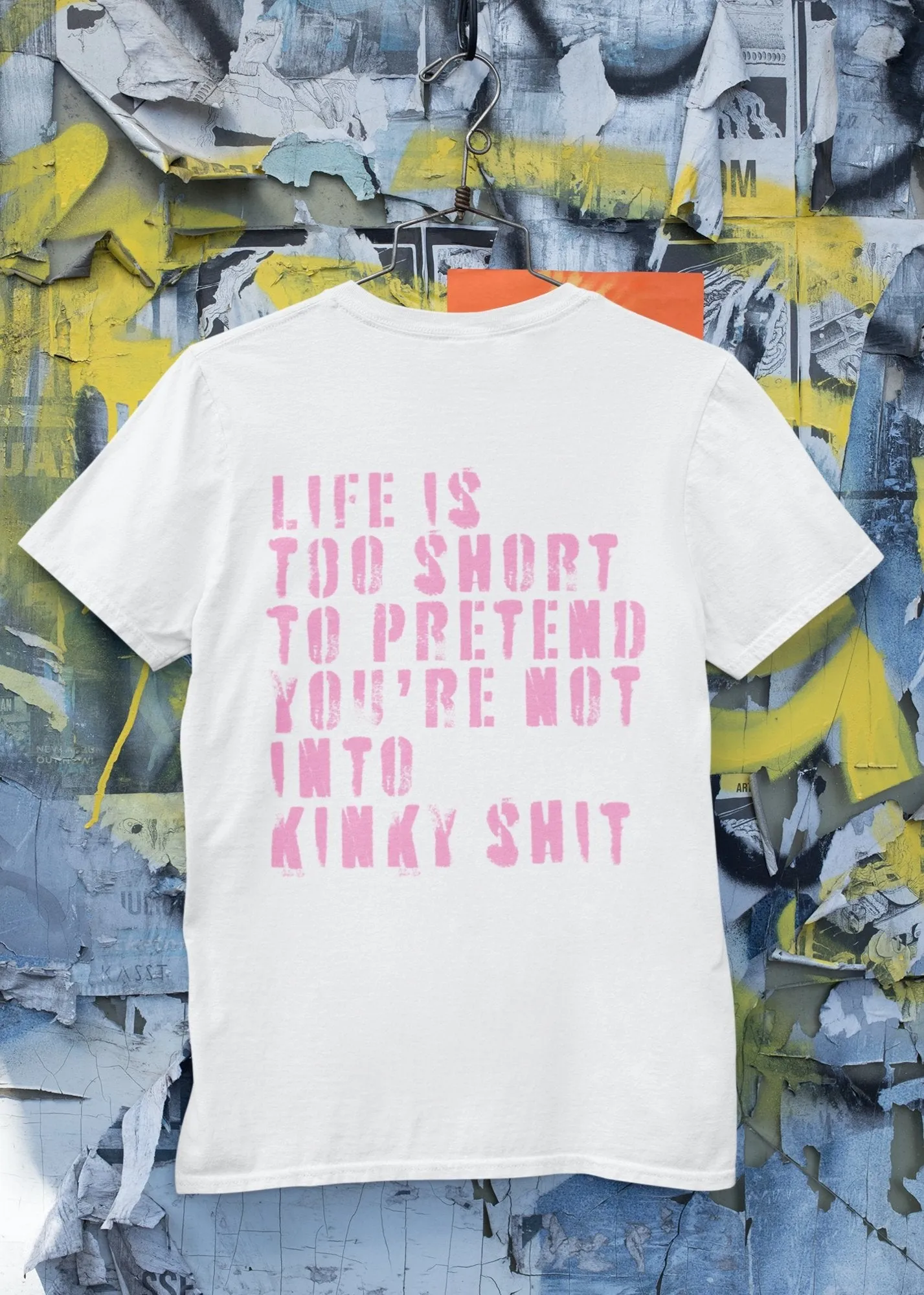 ST!NK - KinkyRebel - Men Back Print Shirt