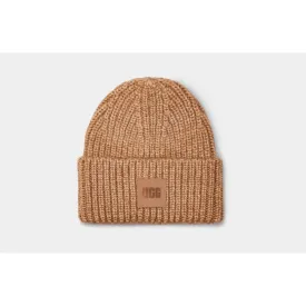 UGG Chunky Rib Beanie IN Camel