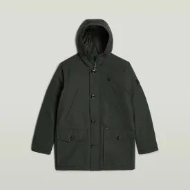 Vodan Padded Hooded Parka (Asfalt) - D26402-D908-995