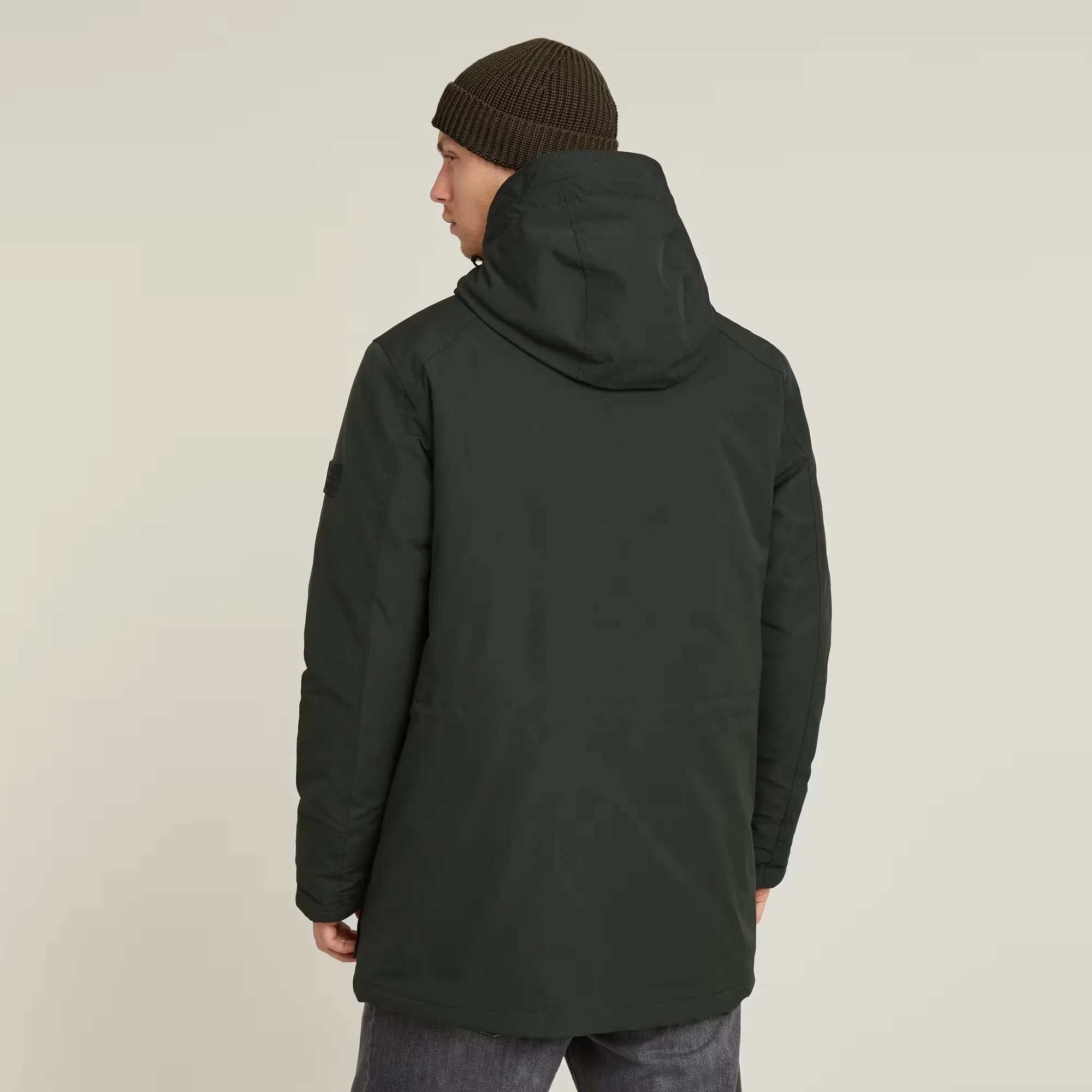 Vodan Padded Hooded Parka (Asfalt) - D26402-D908-995
