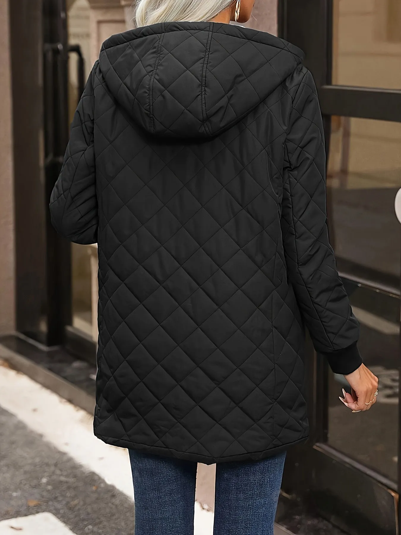 Women's Casual Parka Winter Coat with Quilted Design | Perfect for Autumn/Winter