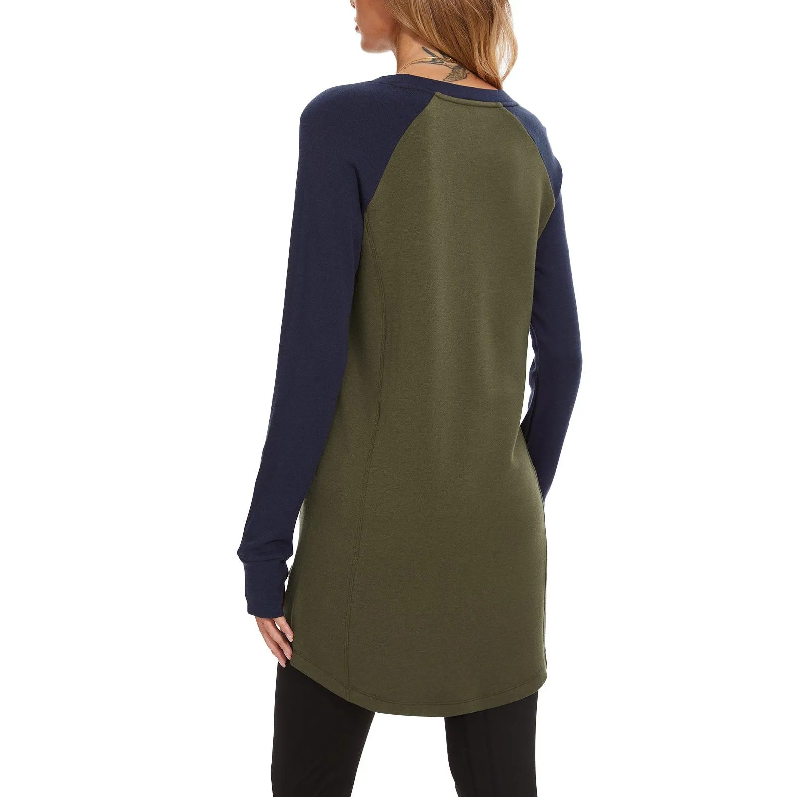 Women's Crew Neck Fleece Dress LB20W