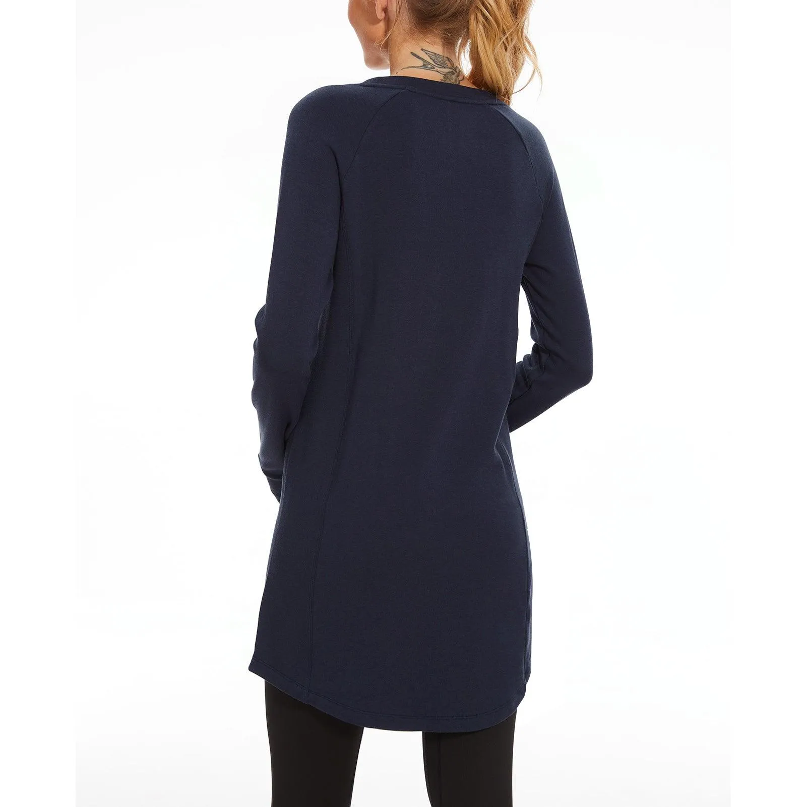 Women's Crew Neck Fleece Dress LB20W