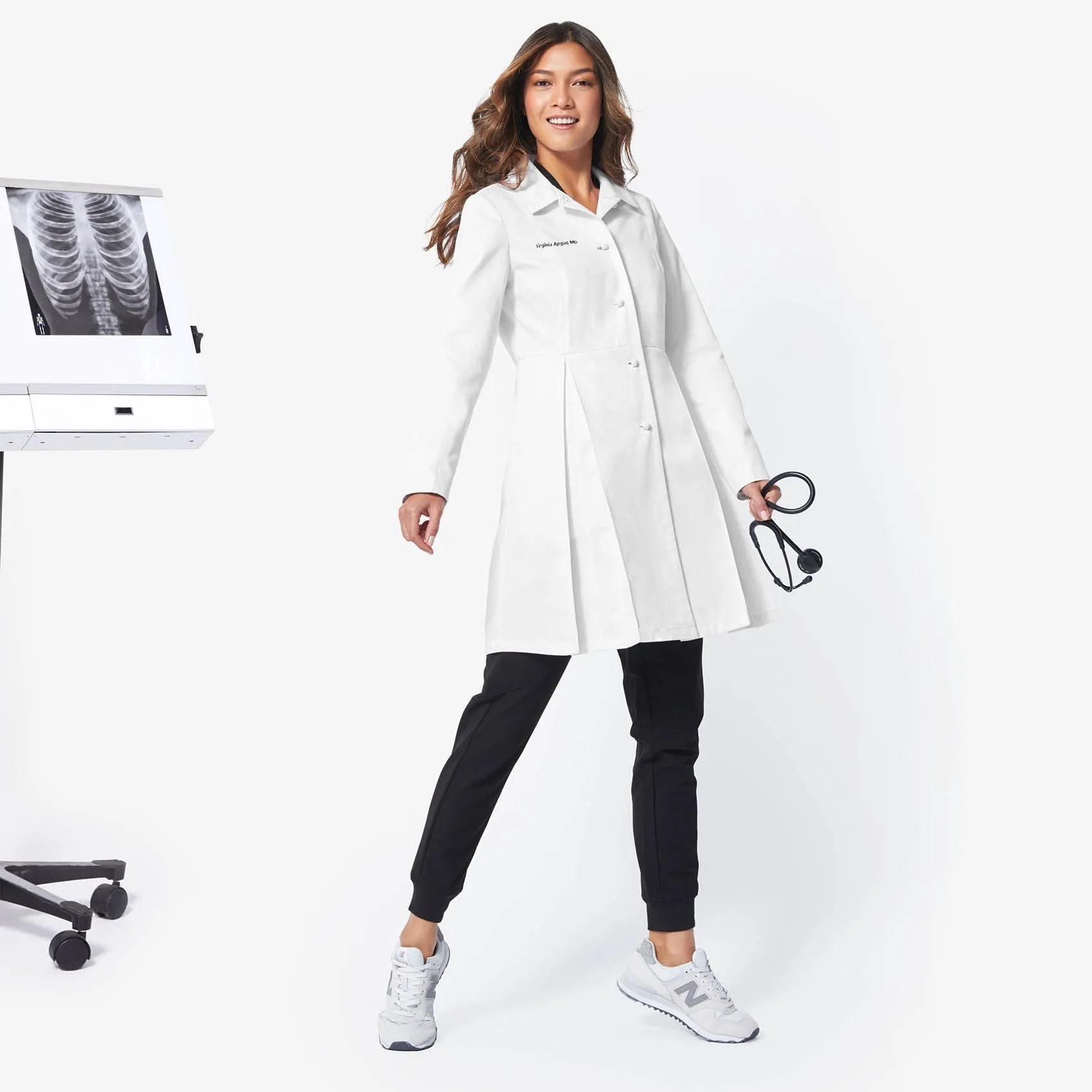 women's The Buttoned Up Lab Coat