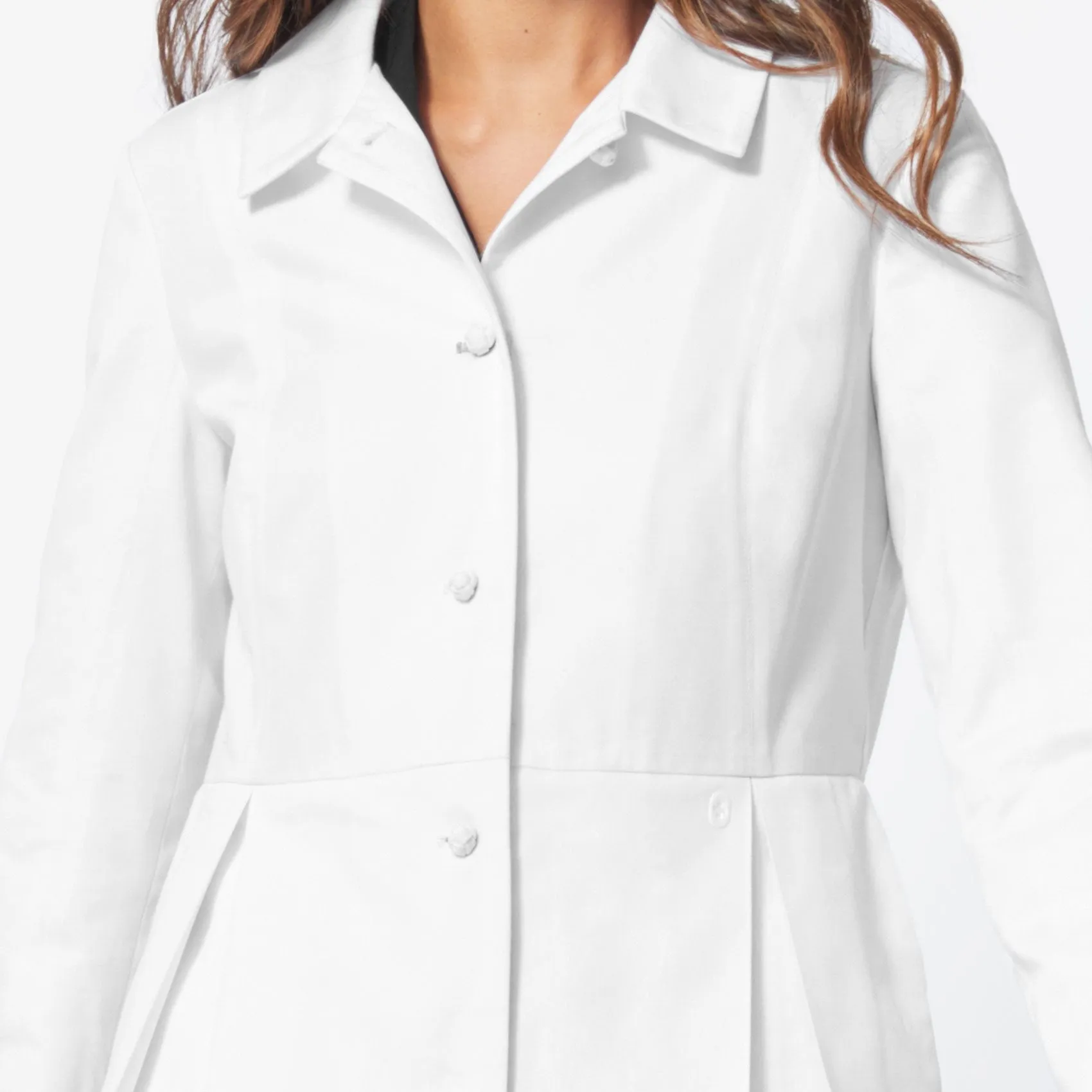 women's The Buttoned Up Lab Coat