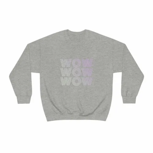 Womens Wow Logo Sweatshirt