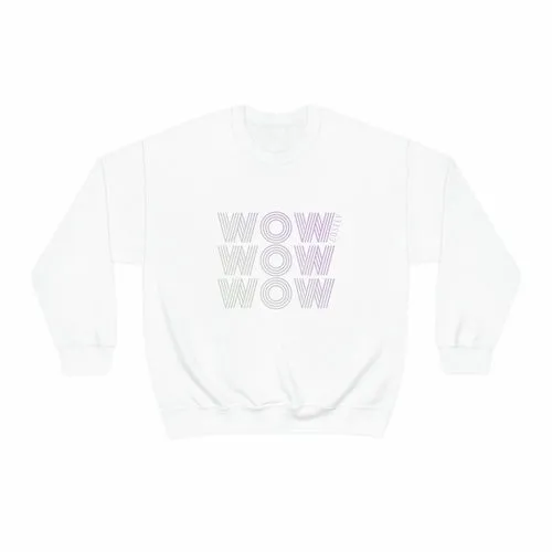 Womens Wow Logo Sweatshirt
